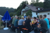 Jam-Session im Fahrerlager